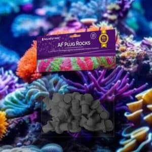 AF PLUG ROCKS BLACK 24pcs